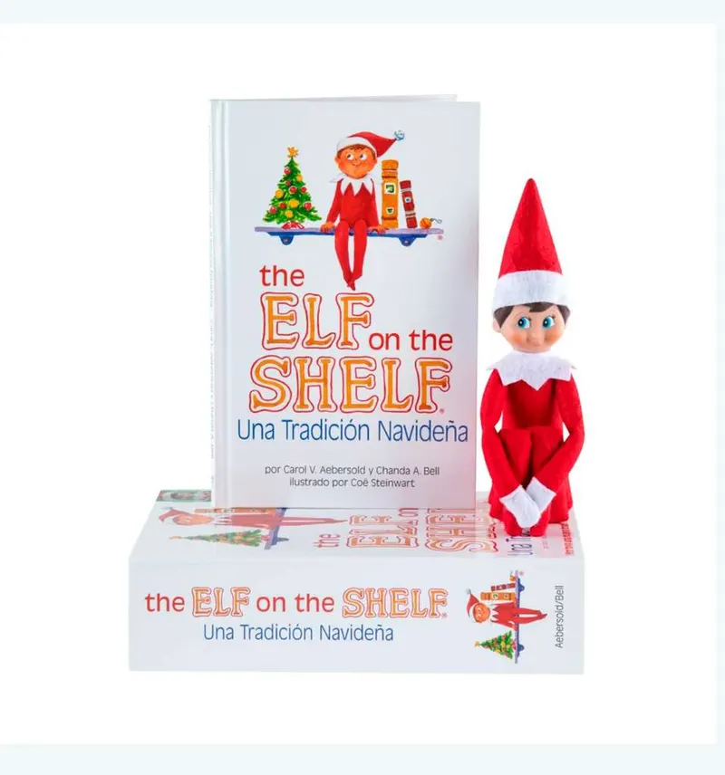 The Elf on the Shelf: cuento y muñeco Elfo niño