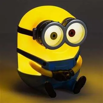 Lámpara Gru Mi Villano Favorito Minions Bob 11 cm