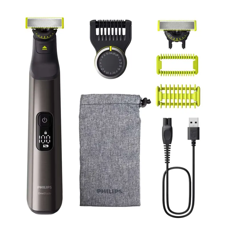 Philips OneBlade Pro 360 Recortadora de Barba y Corporal 20 ajustes (40,95€ Cupon -3€ Aranceles)