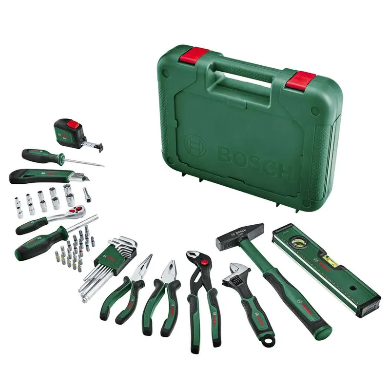 Bosch Set de herramientas de mano avanzado, 52 piezas