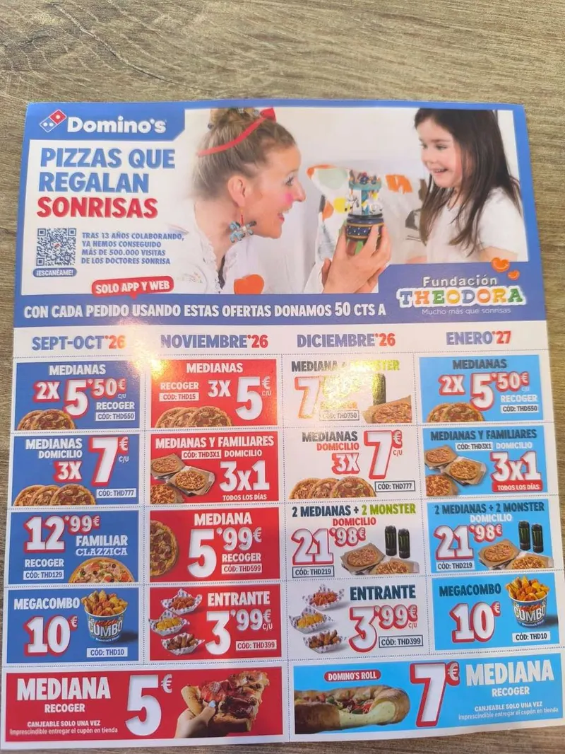 Descuentos en domino's hasta 2027
