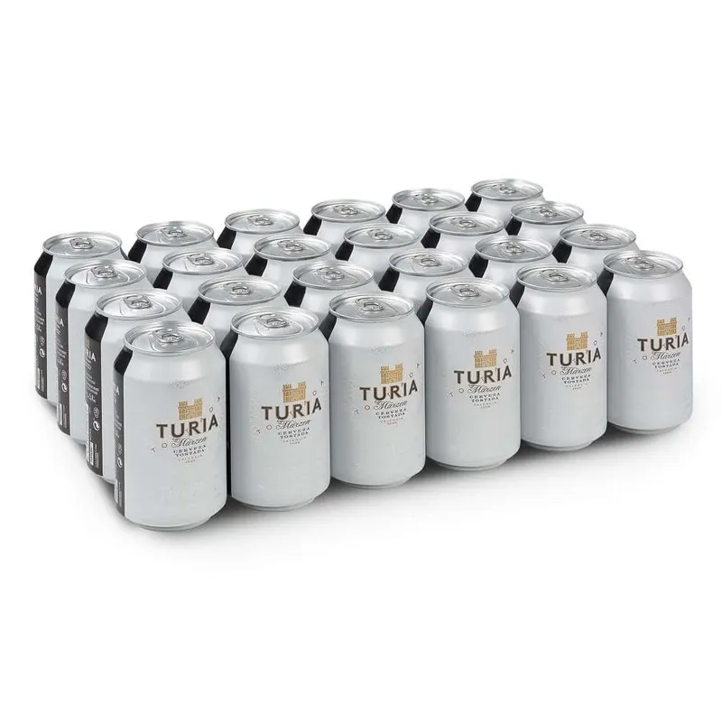 Turia Märzen | Cerveza Tostada | Pack 24 Latas x 33 cl