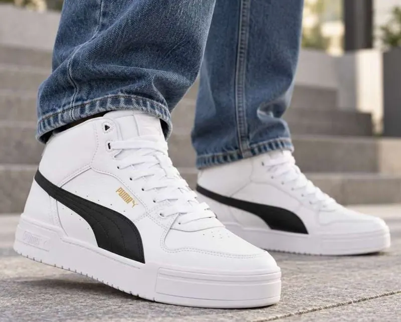 Zapatillas de piel PUMA CA Pro Mid Unisex Leder Sneaker