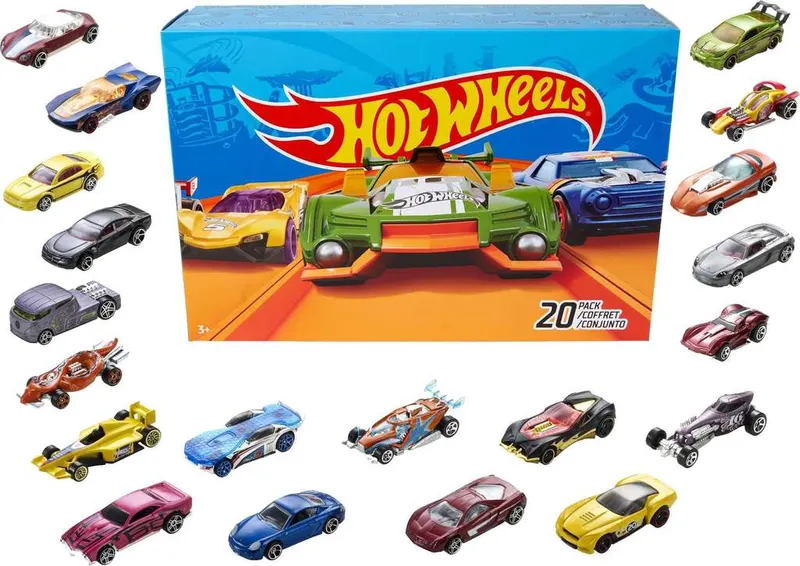 Hot Wheels Pack de 20 (Estilos Pueden Variar)