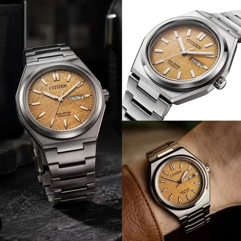 Reloj CITIZEN Super Titanium AW0130-85ZE | ECO-DRIVE | Caja+brazalete TITANIO | ZAFIRO | Caja 39,5mm | 10ATM/100m