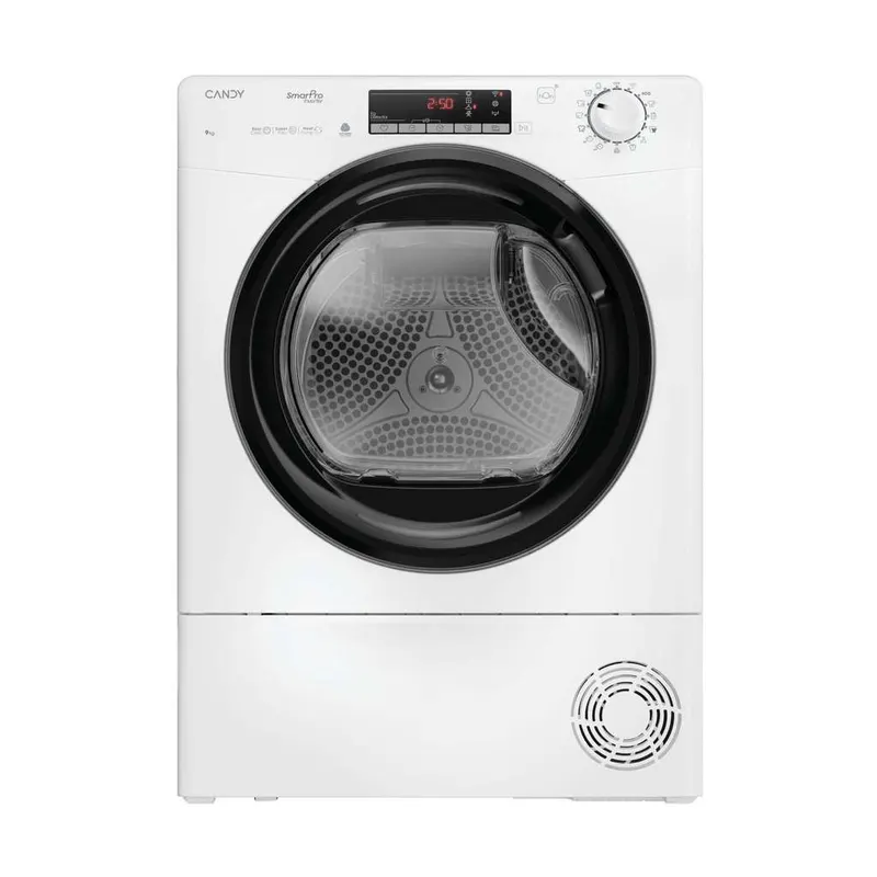 Secadora Bomba de Calor Candy Smart Pro Inverter 9KG - Wi-Fi App hOn, Motor Inverter, Snap & Dry