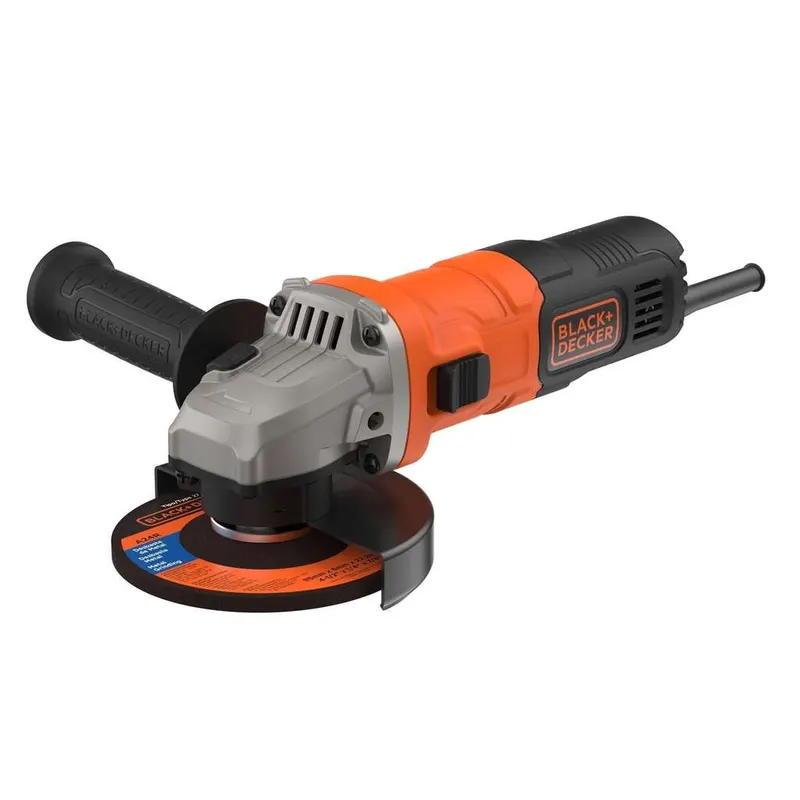 Amoladora angular BLACK+DECKER BEG010-QS con cable de 710 W y 115 mm
