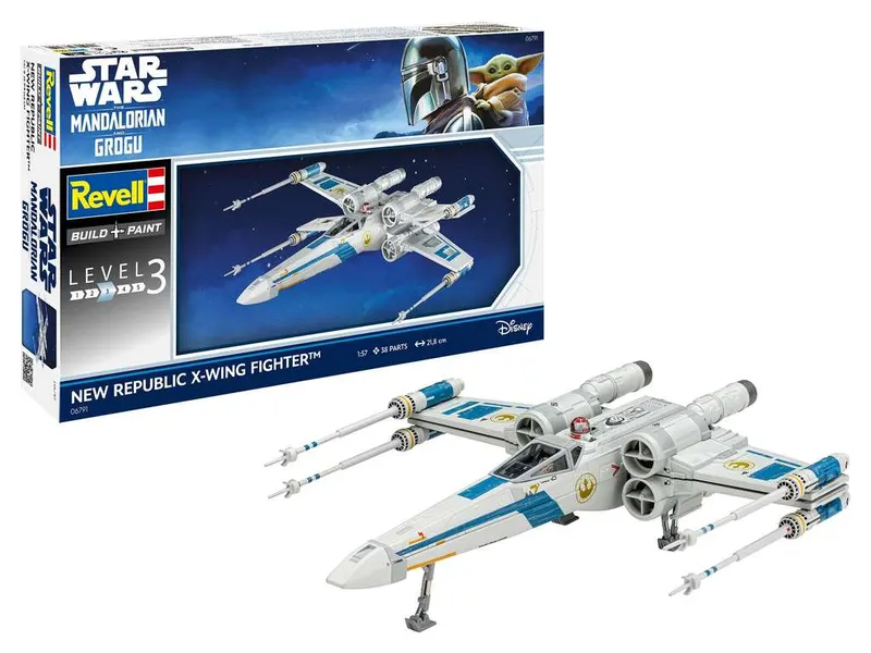 Maqueta Revell The Mandalorian: New Republic X-Wing Fighter