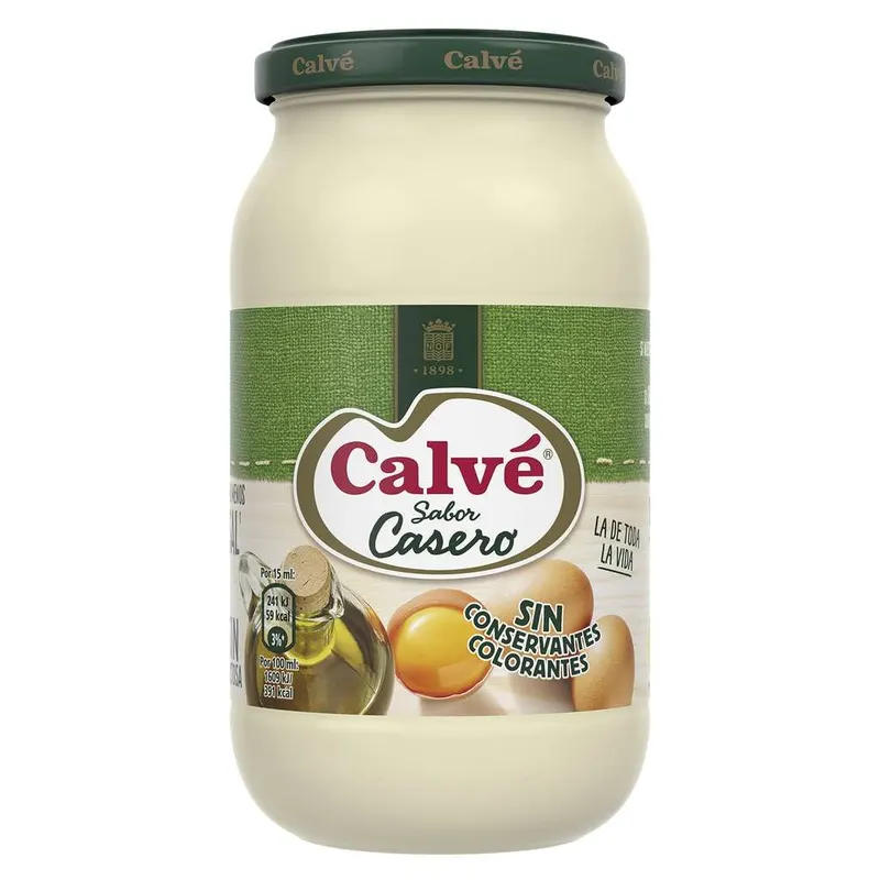 6 botes salsa Calve 430 ml ( 4,69 euros con suscripcion)