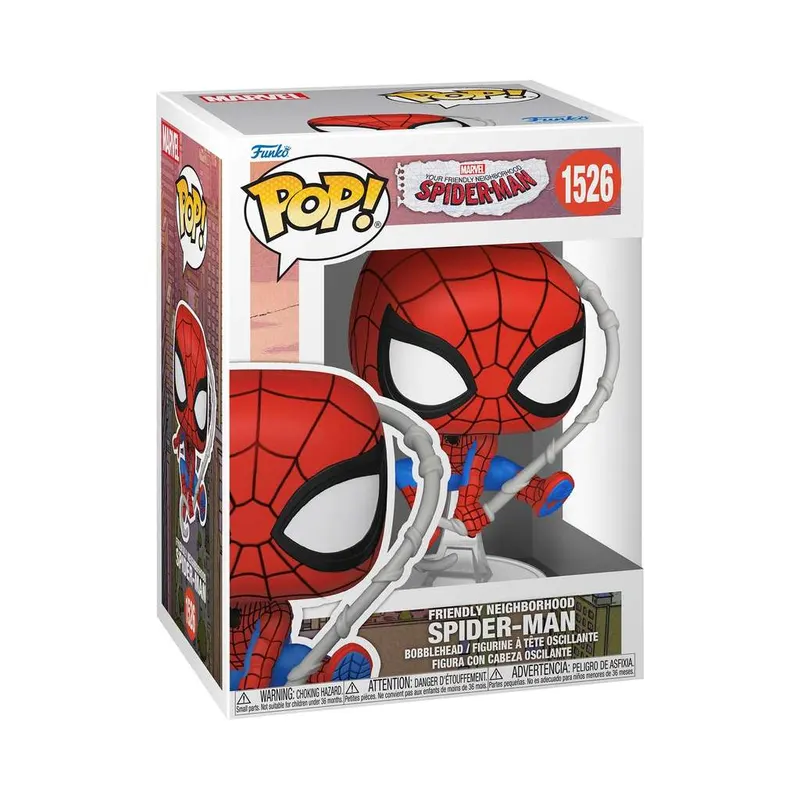 Figura Funko Pop SpiderMan (Final Suit) Marvel Animated Spiderman TV