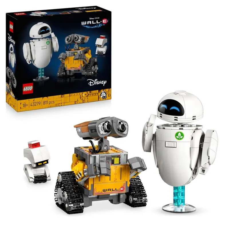 LEGO Disney Pixar Wall-E y Eve 43279