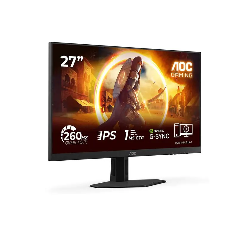 AOC 27G4ZRE Gaming Monitor 27 Pulgadas, 260Hz, Panel Fast IPS, 0.3HDR10, Adaptive Sync, G-Sync Compatible, (1920x1080 HDMI 2X 2.0)