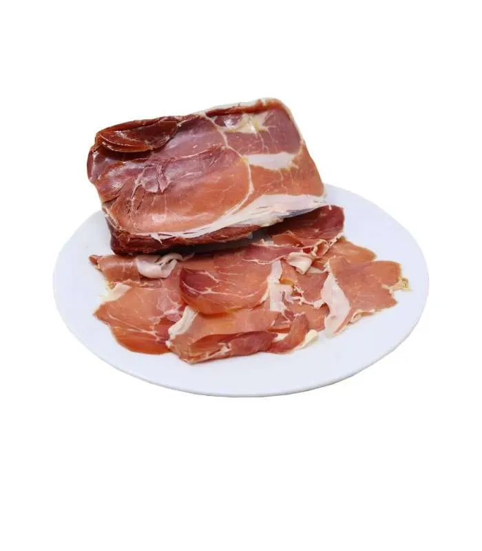 3 kg Jamón curado loncheado para bocadillos a 9.10€/kg + Sarta de Chorizo Ibérico de regalo