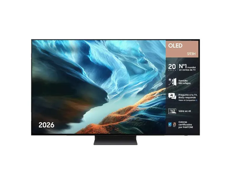 TV Samsung OLED 65" S93H 4K Sin reflejos 165Hz | 100€ reembolso 1216,65€