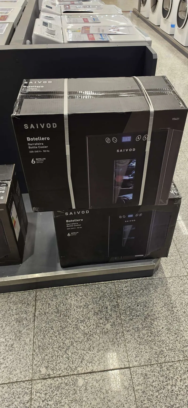 Vinoteca Saivod para 6 botellas (solo tienda fisica - El Corte Inglés Sevilla)