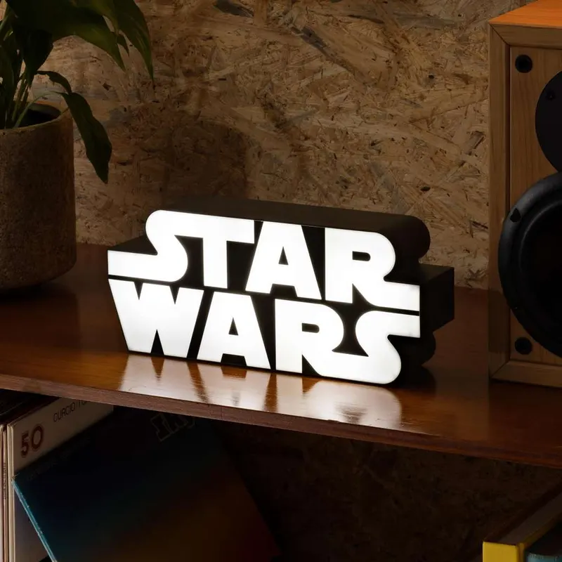 Paladone Lámpara Logo Icónico Star Wars - Producto oficial lámpara de escritorio