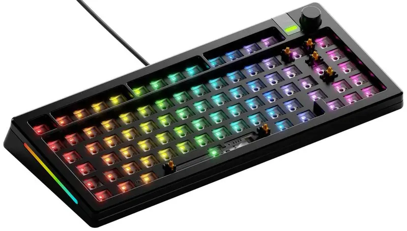 GLORIOUS GMMK 3 Pro 75% Barebones Carcasa de Teclado Modular ISO