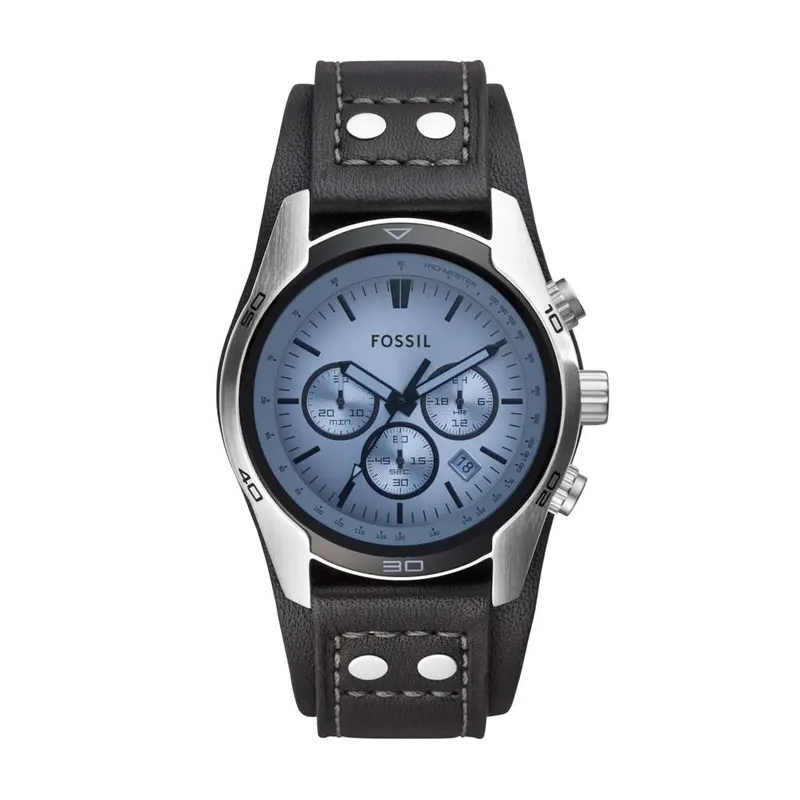 Fossil Reloj para Hombre Coachman, Movimiento cronógrafo de Cuarzo