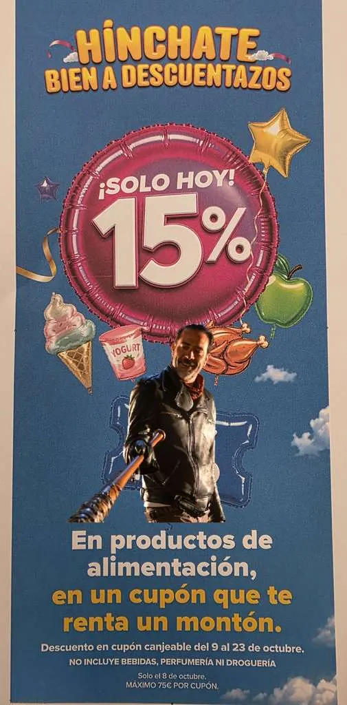 Carrefour Descuentazos 15% Alimentación