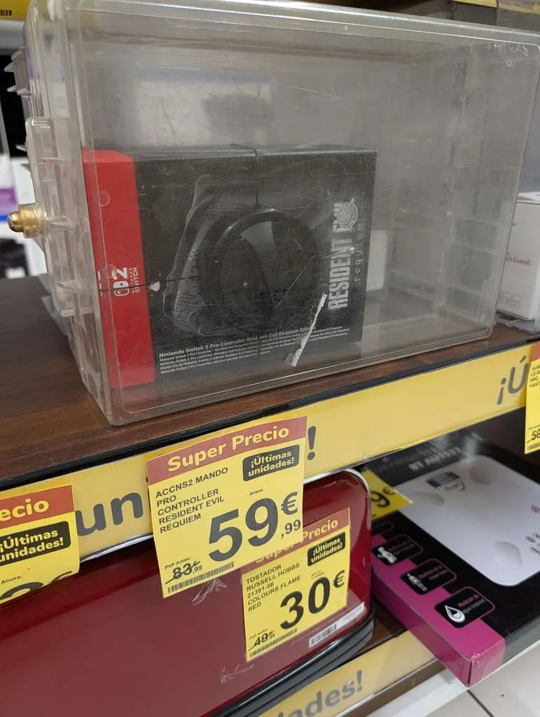Nintendo Switch Controller Pro 2 RE9 edition (Carrefour Majadahonda)