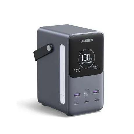 UGREEN POWER BANK PORTATIL 300W - 48000MAH, CARGA RAPIDA - GRIS