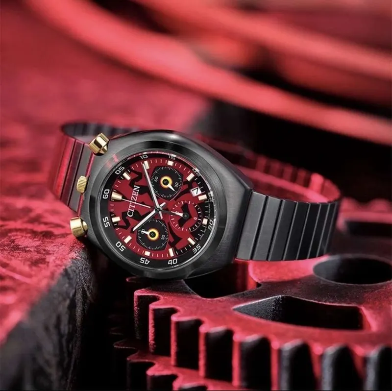 Citizen Tsuno Chrono Star Wars Darth Maul AN3668-55W – Edición limitada 400 unidades