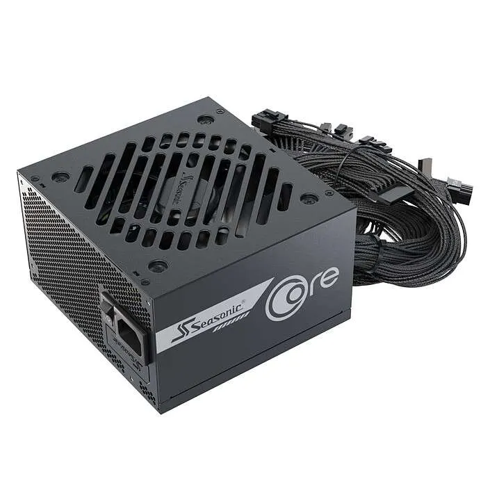 Fuente de Alimentación Seasonic CORE BC-850 (850W) - ATX 3.1, PCIe 5.1, 80 PLUS Bronze, Conector 12V-2x6, 5 Años Garantía