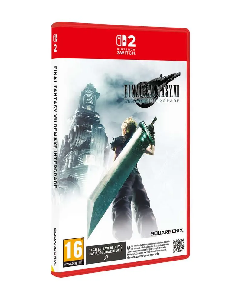 Final Fantasy VII Remake Intergrade switch 2