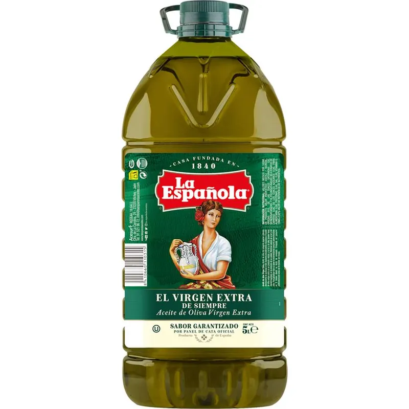 Aceite de oliva virgen extra La Española – Garrafa de 5 litros