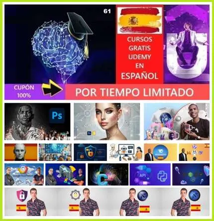 Cursos en español GRATUITOS por tiempo limitado [UDEMY]