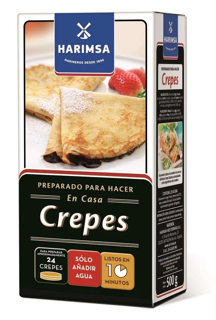 Harimsa Preparado para Crepes, 500g (1'85€ con más suscripciones activas)