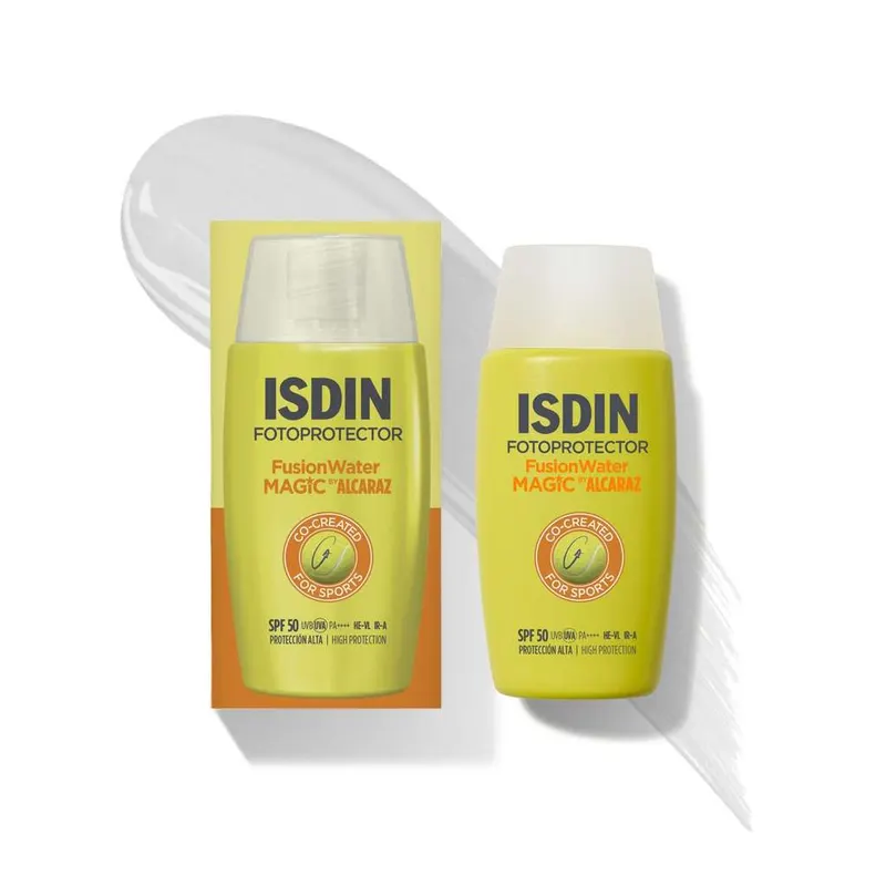 ISDIN Fotoprotección Fusion Water MAGIC by Alcaraz Protector Solar Facial de Textura Ultraligera
