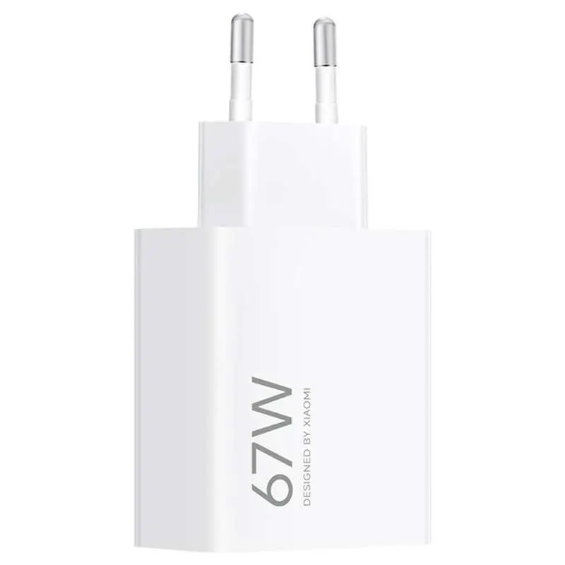 Cargador Xiaomi 67W HyperCharge Power Adapter (1xUSB-A)