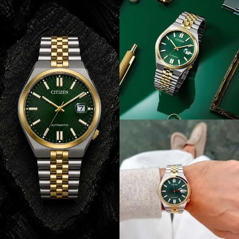 Reloj CITIZEN Tsuyosa 60 NK0024-54X | Mov. AUTOMÁTICO | ZAFIRO | Caja 40mm