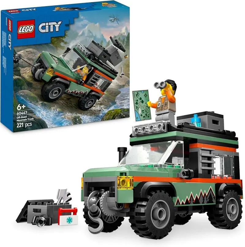 LEGO City Todoterreno 4x4 de Montaña 60447