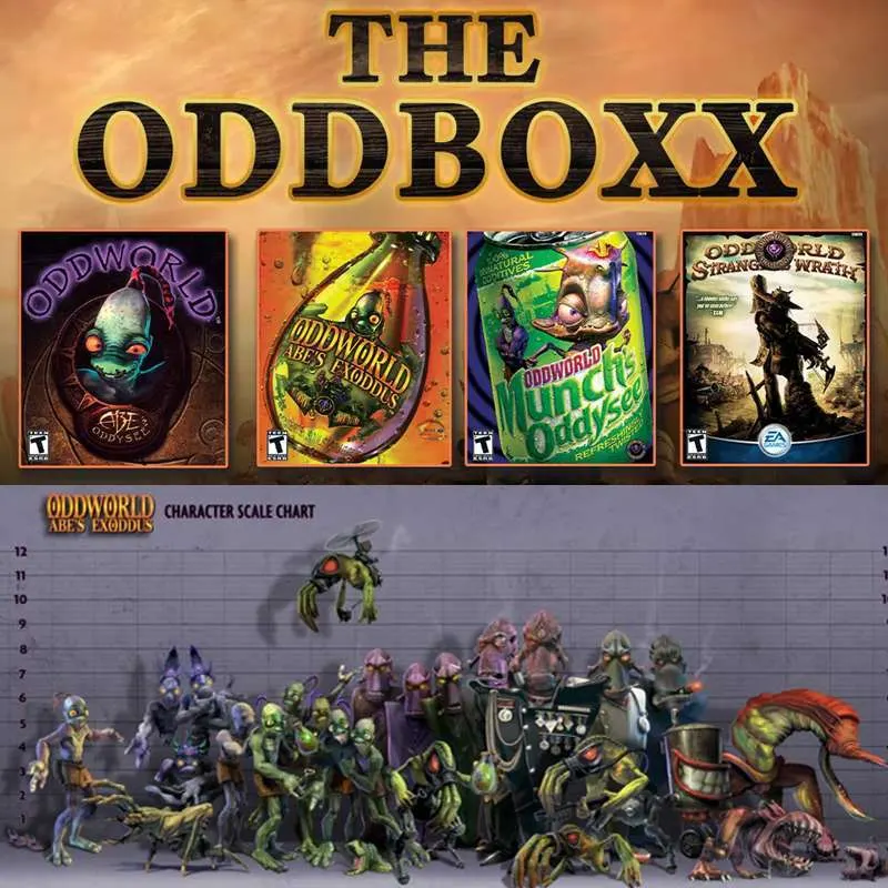 Paquete Oddboxx con los 4 juegos / Oddworld: Soulstorm Enhanced Edition