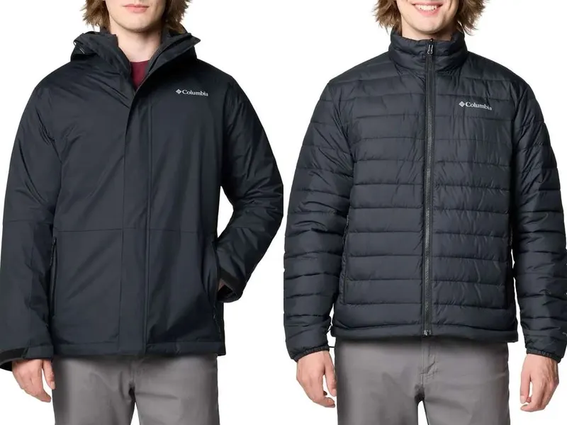COLUMBIA 3 en 1- Chaqueta Point Park - Omni-Heat Reflective