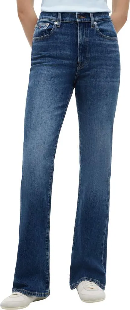 Tommy Jeans Sylvia HGH FLR Bj0155 Dw0dw23077 - Corte de Bota Mujer