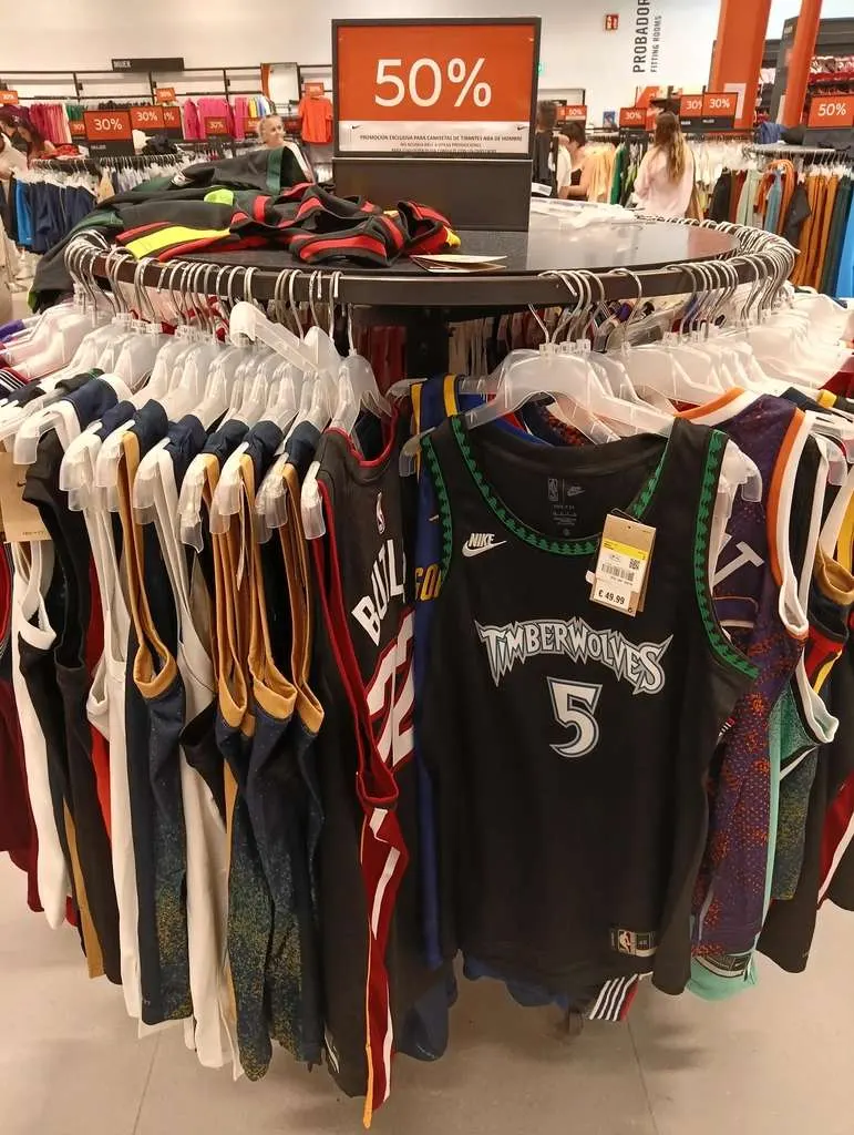 Camisetas Nike NBA - Outlet San Vicente Del Raspeig