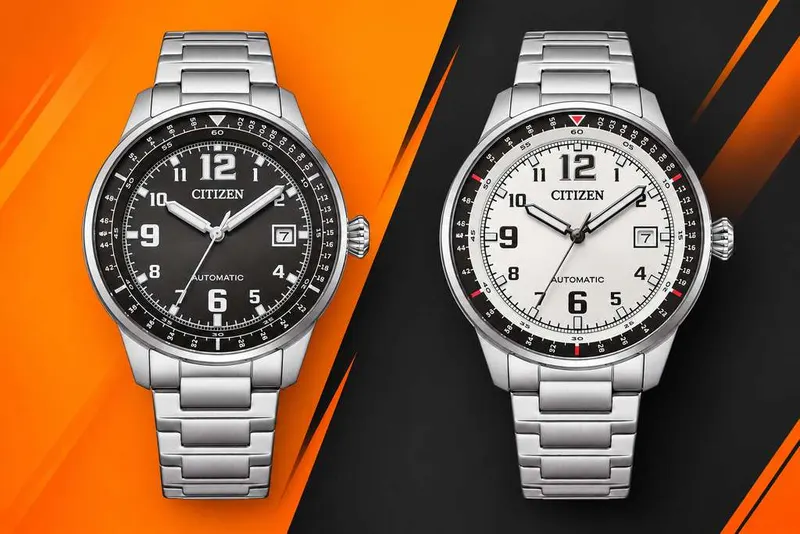 Citizen Urban Military automático NJ0190-51E / NJ0190-51A, acero inoxidable y caja de 40 mm