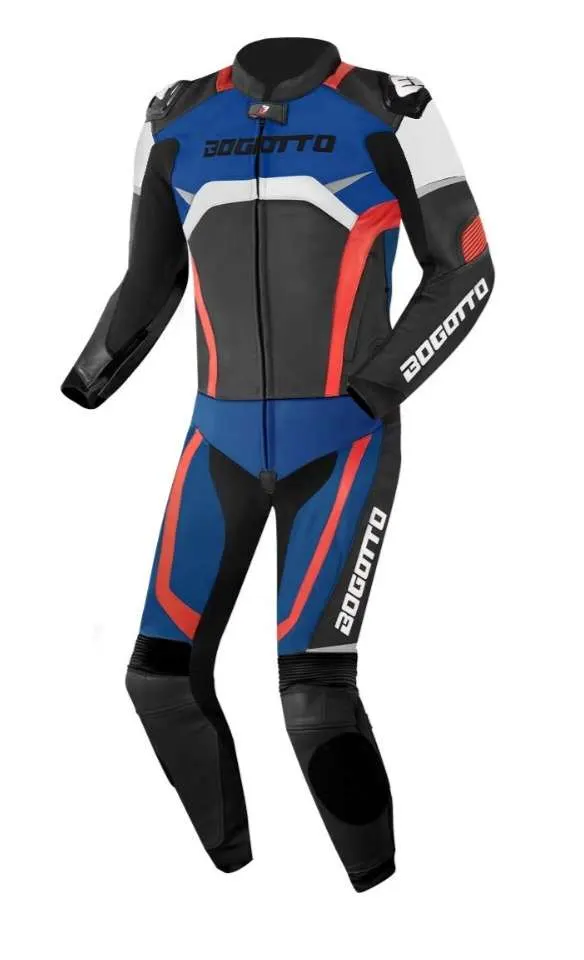 Bogotto Misano Moto de cuero de dos piezas DIFERENTES COLORES DISPONIBLES